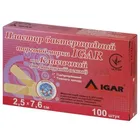 ПЛАСТИР БАКТЕРИЦИДНИЙ торгової марки IGAR тип КЛАСИЧНИЙ (на бавовняній основі)