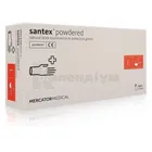 РУКАВИЧКИ ЛАТЕКСНІ ОГЛЯДОВІ НЕСТЕРИЛЬНІ ПРИПУДРЕНІ SANTEX® POWDERED