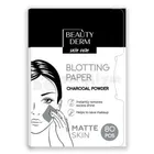 Серветки матуючі для обличчя з вугільним порошком тм Beautyderm