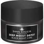 Sans Soucis (Сан Сусі) Deep Moist Depot догляд чорний нічний для нормальної сухої шкіри