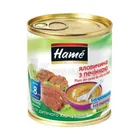 ПЮРЕ НА МЯСНОЙ ОСНОВЕ "ГОВЯДИНА С ПЕЧЕНЬЮ" торговой марки "HAME"