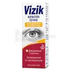 Vizik капли глазные от раздражения и покраснения
