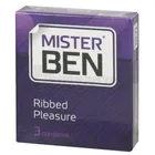 ПРЕЗЕРВАТИВЫ ЛАТЕКСНЫЕ В СИЛИКОНОВОЙ СМАЗКЕ MISTER BEN