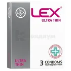 ПРЕЗЕРВАТИВЫ ЛАТЕКСНЫЕ В СИЛИКОНОВОЙ СМАЗКЕ LEX