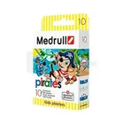 ПЛАСТЫРЬ МЕДИЦИНСКИЙ MEDRULL ДЕТСКИЙ "PIRATES" ИЗ ПОЛИМЕРНОГО МАТЕРИАЛА ПЕРФОРИРОВАННЫЙ