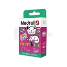 ПЛАСТЫРЬ МЕДИЦИНСКИЙ MEDRULL ДЕТСКИЙ ИЗ ПОЛИМЕРНОГО МАТЕРИАЛА ПЕРФОРИРОВАННЫЙ