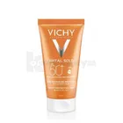 КАПИТАЛЬ СОЛЕЙ — СОЛНЦЕЗАЩИТНЫЙ КРЕМ ДЛЯ ЛИЦА ТРОЙНОГО ДЕЙСТВИЯ SPF50+ тм VICHY/ВИШИ