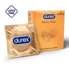 ПРЕЗЕРВАТИВЫ ЛАТЕКСНЫЕ С СИЛИКОНОВОЙ СМАЗКОЙ "DUREX REAL FEEL"