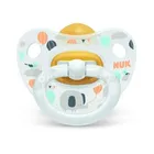 СОСКА-ПУСТЫШКА NUK ОРТОДОНТАЛЬНАЯ CLASSIC HAPPY KIDS ЛАТЕКСНАЯ