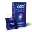 ПРЕЗЕРВАТИВЫ ЛАТЕКСНЫЕ С СИЛИКОНОВОЙ СМАЗКОЙ DUREX® DUAL EXTASE (РЕЛЬЕФНЫЕ С АНЕСТЕТИКОМ)