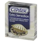ПРЕЗЕРВАТИВЫ ЛАТЕКСНЫЕ С СИЛИКОНОВОЙ СМАЗКОЙ CONTEX® EXTRA SENSATION (С КРУПНЫМИ ТОЧКАМИ И РЕБРАМИ)