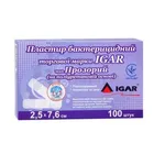 ПЛАСТЫРЬ БАКТЕРИЦИДНЫЙ торговой марки IGAR тип ПРОЗРАЧНЫЙ (на полиуретановой основе)