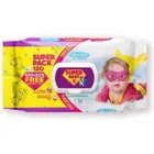Влажные салфетки "Super Baby" SuperPack ромашка и алоэ