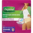 БЕЛЬЕ ВПИТЫВАЮЩЕЕ (ТРУСЫ-ПОДГУЗНИКИ) DEPEND®