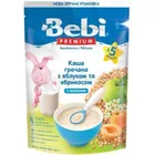 КАША МОЛОЧНАЯ СУХАЯ БЫСТРОРАСТВОРИМАЯ "BEBI PREMIUM" "ГРЕЧКА, КУРАГА, ЯБЛОКО"