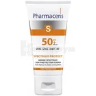 Крем солнцезащитный Sun Protection 14906 SPF50+ широкого спектра действия "Pharmaceris S"