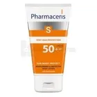 УВЛАЖНЯЮЩАЯ ЗАЩИТНАЯ ЭМУЛЬСИЯ ДЛЯ ЗАГАРА серии "PHARMACERIS S - СОЛНЕЧНАЯ СЕРИЯ"