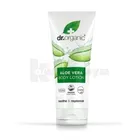 Лосьон для тела "DR. Organic" с алоэ вера успокаивающий и восстанавливающий