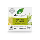 Шампунь для волос "DR. Organic" твердый с экстрактом чайного дерева и лимоном