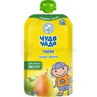 Пюре из груш и яблок натуральное без сахара тм "Чудо-Чадо" гомогенизированное стерилизованное