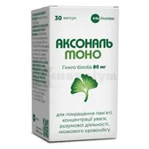 Аксональ Моно капсули 80 мг банка  №30
