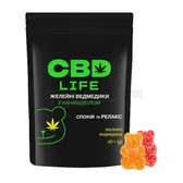 CBD желейні ведмедики з каннабідіолом тм CBD life 40 г  №1