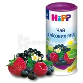 ЧАЙ "З ЛІСОВИХ ЯГІД" HIPP 200 г  №1