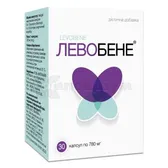 Левобене® капсули желатинові тверді 780 мг блістер №30