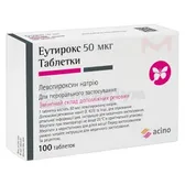 Еутирокс таблетки 50 мкг блістер  №100