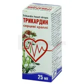 Трикардин серцеві краплі краплі оральні флакон скляний 25 мл з пробкою-крапельницею  №1