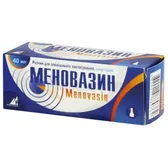 Меновазин розчин спиртовий для зовнішнього застосування флакон 40 мл  №1