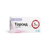 Торсид® таблетки 5 мг блістер  №10