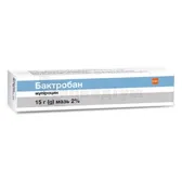 Бактробан мазь 2 % туба 15 г  №1