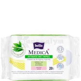 СЕРВЕТКИ ВОЛОГІ ДЛЯ ІНТИМНОЇ ГІГІЄНИ "BELLA MEDICA"  №20