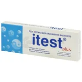 ТЕСТ-СМУЖКА ДЛЯ ВИЗНАЧЕННЯ ВАГІТНОСТ ITEST PLUS тест-смужка  №1
