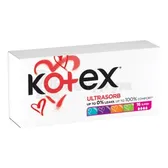 ТАМПОНИ ЖІНОЧІ ГІГІЄНІЧНІ KOTEX ULTRASORB super  №16