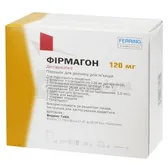Фірмагон порошок для  приготування ін'єкційного розчину 120 мг флакон з розчинником (вода для інєкцій) у шприці 3 мл  №2
