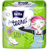 ПРОКЛАДКИ ГІГІЄНІЧНІ BELLA FOR TEENS Ultra Relax extra soft deo green tea  №10