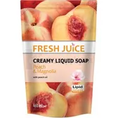 РІДКЕ МИЛО "FRESH JUICE" крем-мило дой-пак 460 мл peach & magnolia  №1