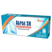 Аброл® SR таблетки пролонгованої дії 75 мг блістер  №20