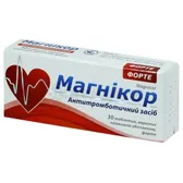 Магнікор таблетки форте, вкриті плівковою оболонкою 150 мг блістер  №30