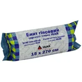 БИНТ ГІПСОВИЙ торгової марки IGAR 15 см х 270 см  №1