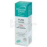 ГЕЛЬ ДЛЯ ВМИВАННЯ ПІНЛИВИЙ PURE CLEAN серії HIRUDO DERM OIL PROBLEM 180 мл  №1