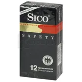 ПРЕЗЕРВАТИВИ "SICO SAFETY КЛАСИЧНІ"  №12