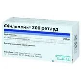 Фінлепсин® 200 ретард таблетки пролонгованої дії 200 мг блістер  №50