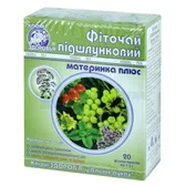 Фіточай "Ключі Здоров'я" 1,5 г фільтр-пакет "підшлунковий материнка плюс"  №20