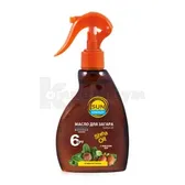 ОЛІЯ ДЛЯ ЗАГАРУ серії "SUN ENERGY" SPF-6 дозатор 200 мл "Ши" Африканська танзанія  №1