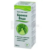 БРОНХО ВЕДА ТРАВ'ЯНИЙ СИРОП сироп флакон 100 мл  №1