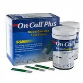 On Call® Plus Тест-смужки для контролю рівня глюкози в крові тест-смужка  №50