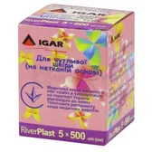 ПЛАСТИР МЕДИЧНИЙ RiverPlast торгової марки "IGAR" тип УЛЬТРАПОР (на нетканій основі) 5 см х 500 см  №1